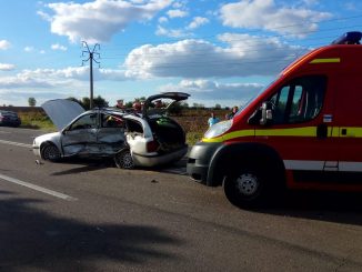 Accident grav pe drumul Constanța - Valu lui Traian. FOTO IPJ Constanța