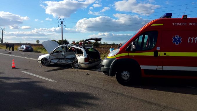 Accident grav pe drumul Constanța - Valu lui Traian. FOTO IPJ Constanța