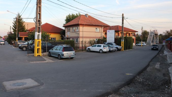 Strada Primăriei din Valu lui Traian. FOTO Adrian Boioglu / Valureni.ro