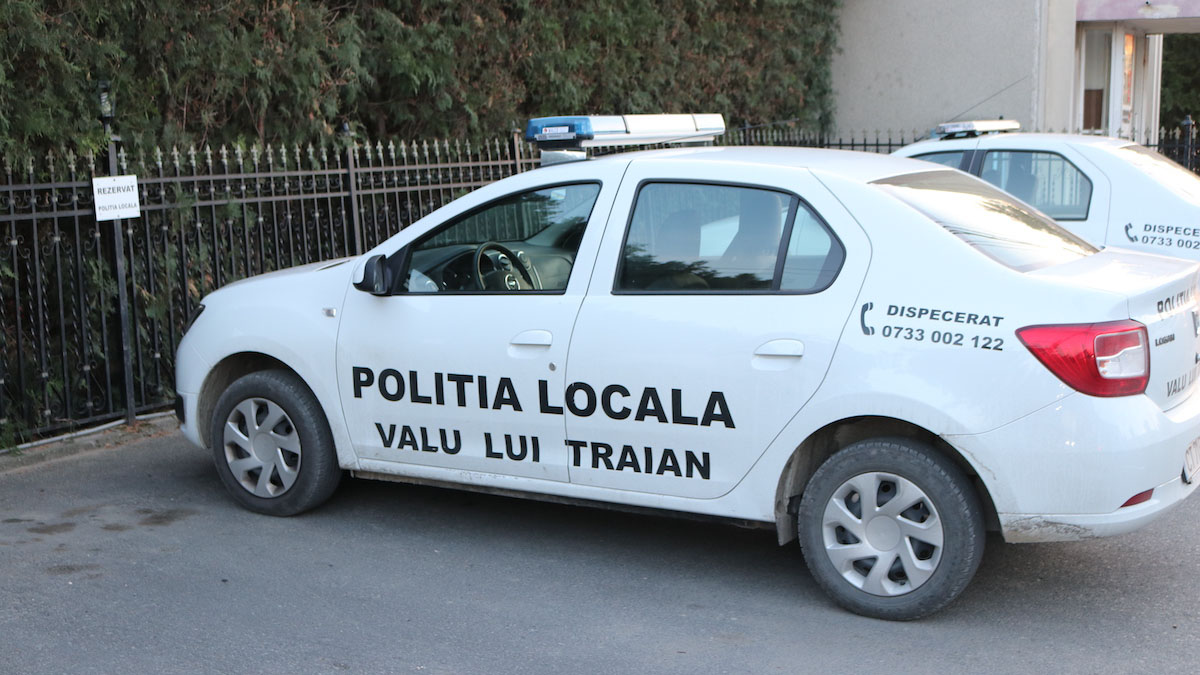 Poliția Locală Valu lui Traian. FOTO Adrian Boioglu / Valureni.ro