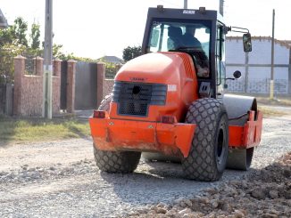 Modernizarea unui drum comunal în comuna Valu lui Traian FOTO Adrian Boioglu / Valureni.ro