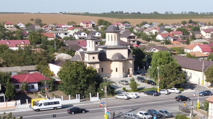 Biserica din Valu lui Traian. FOTO Adrian Boioglu