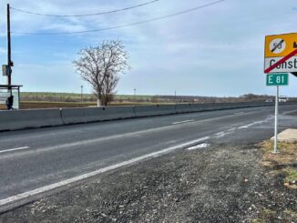 Drumul Constanța - Valu lui Traian are viteza limitată la 50 km/oră. FOTO Primăria Constanța