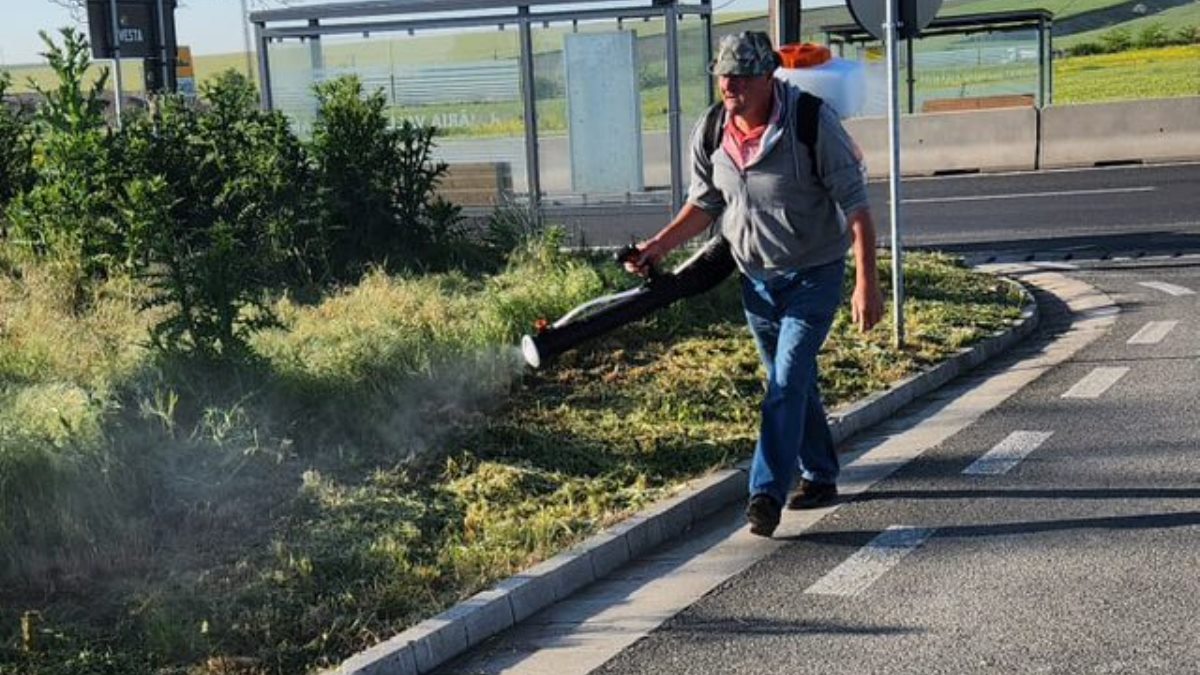 Acțiuni ale celor de la Gospodărie Comunală Valu lui Traian. FOTO Gospodărie Comunală Valu lui Traian