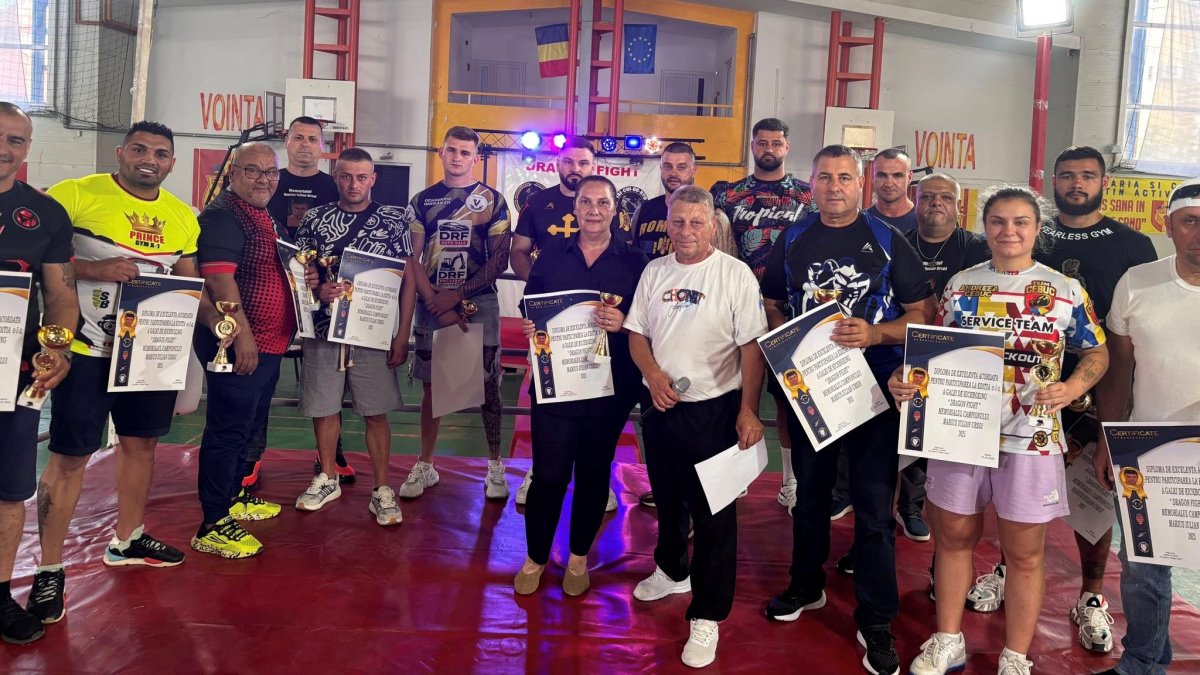 Sala de Sport din Valu lui Traian a găzduit a cincea ediție Dragon Fight. FOTO Facebook Dragon Fight.