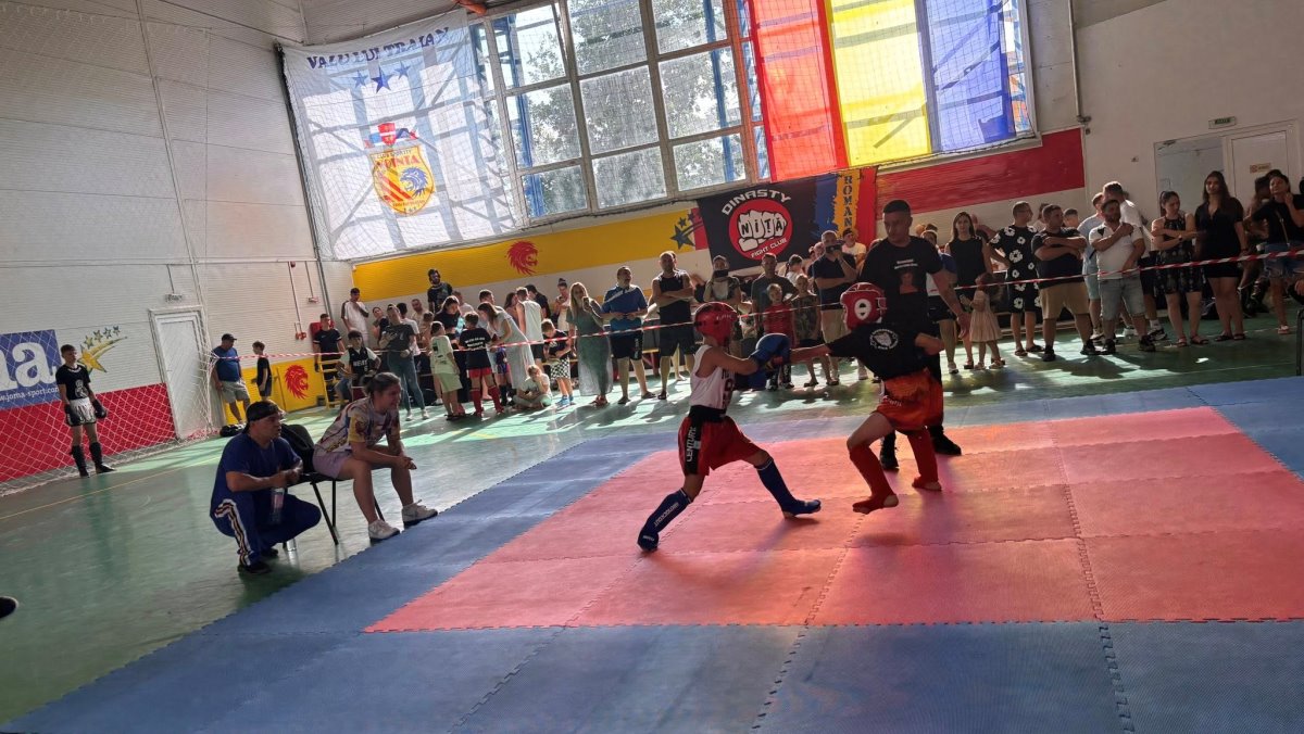 Sala de Sport din Valu lui Traian a găzduit a cincea ediție Dragon Fight. FOTO Facebook Dragon Fight.
