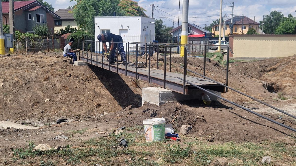 Lucrări de igienizare efectuate de lucrătorii Gospodăriei Comunale. FOTO Gospodărie Comunală