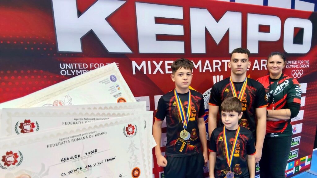 Sportii antrenați de profesorul Ionel Crînguș completează încă o dată palmaresul Clubului Voința Valu lui Traian. FOTO Ionel Crînguș