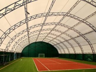Noul balon va fi disponibil pentru antrenamente și activități sportive. FOTO Facebook Iulia Iurea