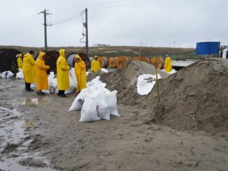 Autoritățile și voluntarii din cadrul Primăriei Valu lui Traian acționează preventiv. FOTO Adrian Boioglu