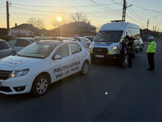 Acțiune de prevenire a Poliției Locale Valu lui Traian. FOTO PLVT